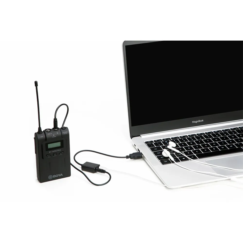 boya k3 vibrant lighting condenser usb microphone with rgb & noise cancellation