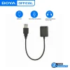 boya k3 vibrant lighting condenser usb microphone with rgb & noise cancellation