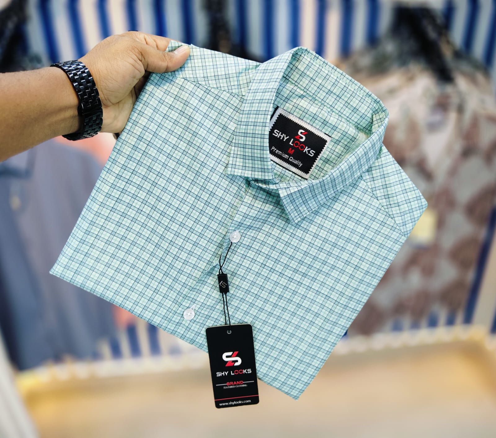 shy looks pure cotton 'full sleeve check shirt shy looks pure cotton 'full sleeve check shirt