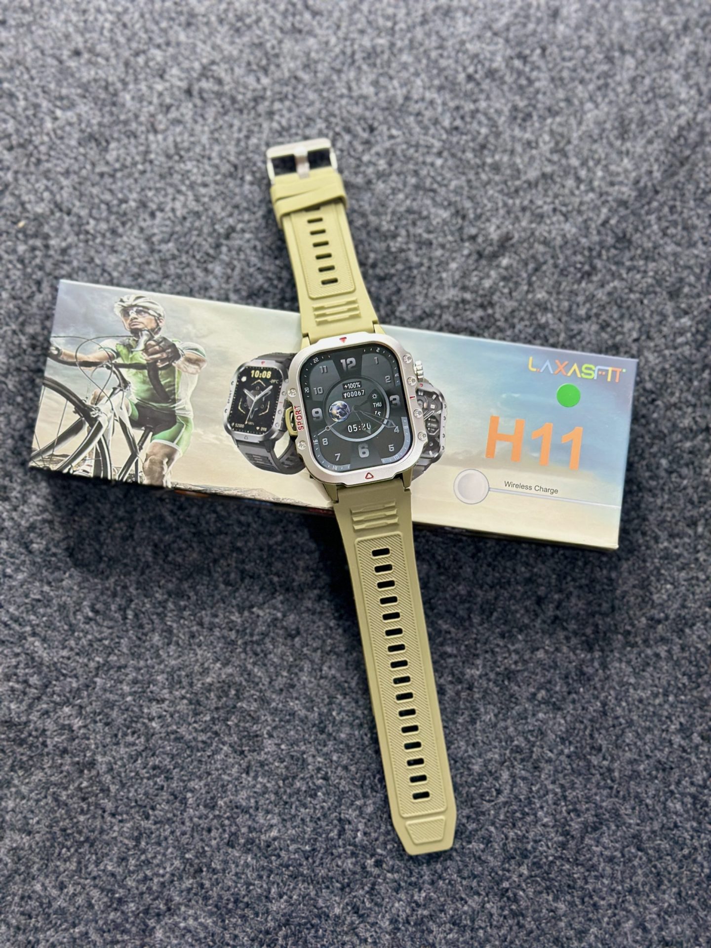 haylou rs4 max bt calling smartwatch blue