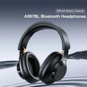 Awei A997BL Wireless Headphones Bluetooth Earphones Foldable Gaming Headset Sport Headphone with Mic Music Earbuds 300mAh